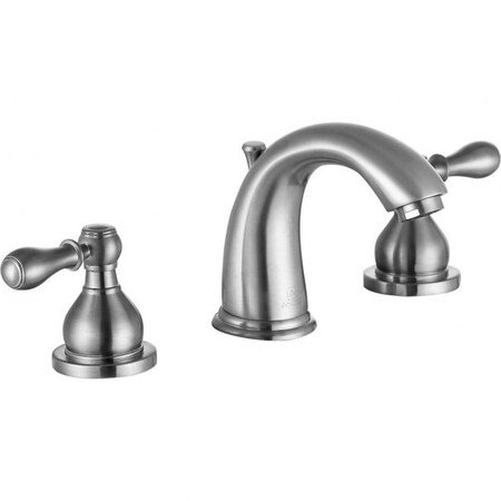 Anzzi Merchant 8" Widespread 2-Handle Bathroom Faucet in Brushed Nickel L-AZ137BN